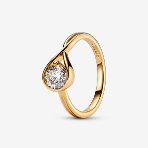 Gold Pandora Brilliance 0.75 ct tw Rings | UMPBVZ-389