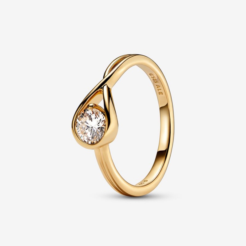 Gold Pandora Brilliance 0.50 ct tw Rings | SWFULX-160