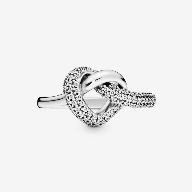 Romantic Jewelry Pandora Knotted Heart & Promise Rings | YZTJVN-401