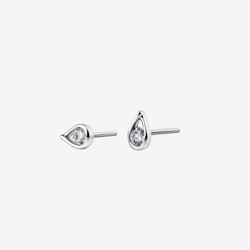 Sterling Silver Pandora Brilliance 0.50 ct tw Double Lab-created Diamond Styled Sets | KVHCWT-752