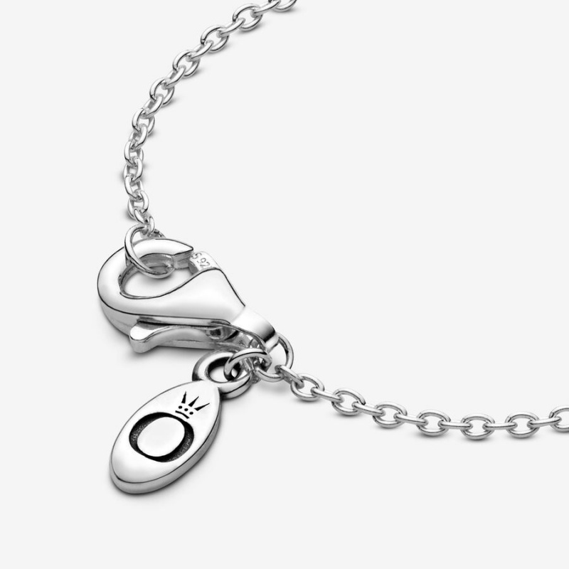 Sterling Silver Pandora Classic Cable Chain Necklaces | XRYQWS-095