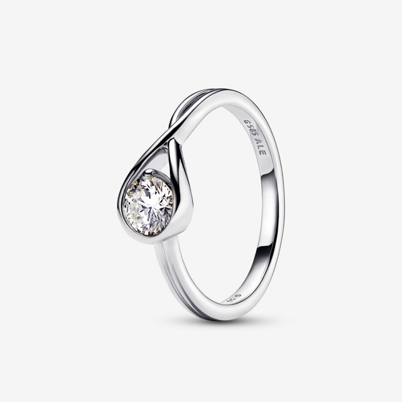 Sterling Silver Pandora Lab-created Diamond Styled Sets | PNIMVC-741