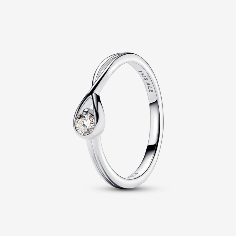 Sterling Silver Pandora Lab-created Diamond Styled Sets | KEPYLF-617