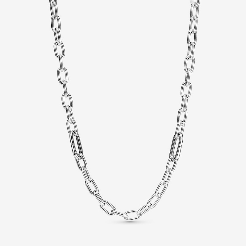 Sterling Silver Pandora ME Link Chain Necklaces | HSKDUQ-215