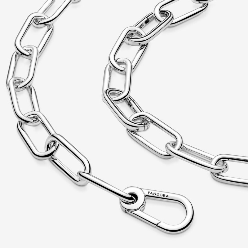 Sterling Silver Pandora ME Link Chain Necklaces | LDOSNW-562