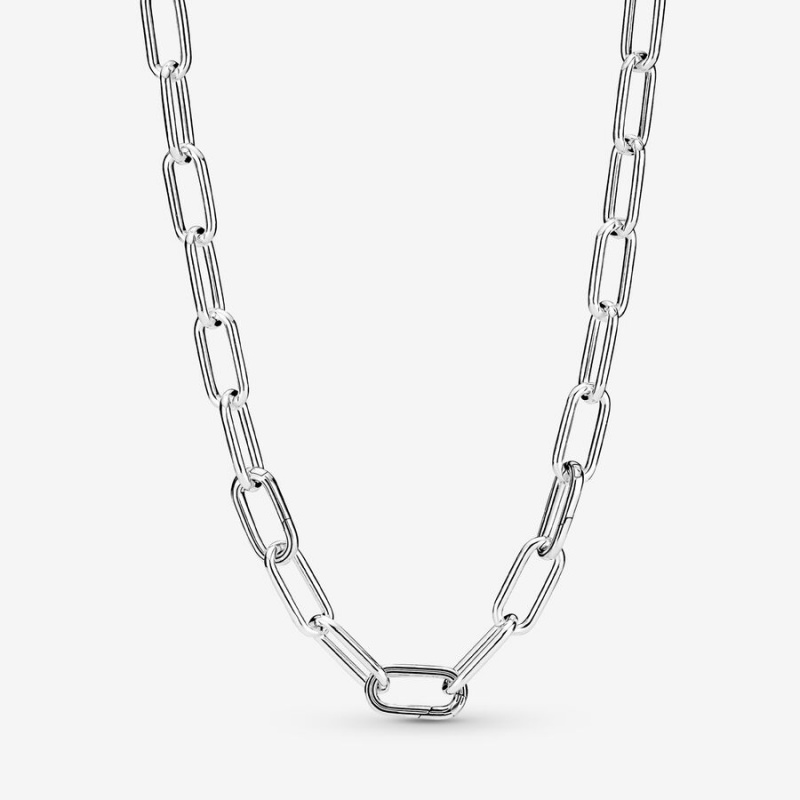 Sterling Silver Pandora ME Link Chain Necklaces | LDOSNW-562