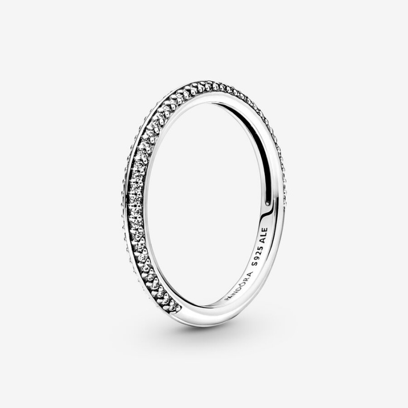 Sterling Silver Pandora Ring Sets | PYDQNC-764